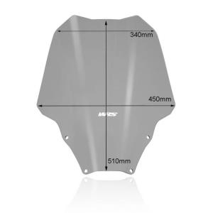 Parabrisas touring WRS Honda forza 300 18-20 Â· 4
